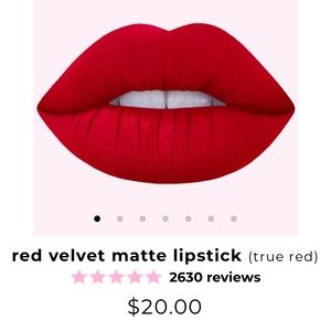 Lime Crime Velvetines in Red Velvet